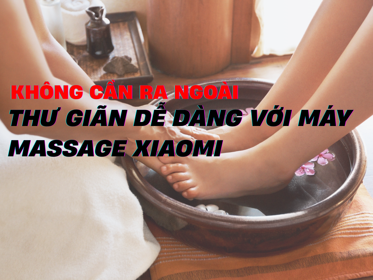 Máy thư giản cho đôi chân xiaomi
