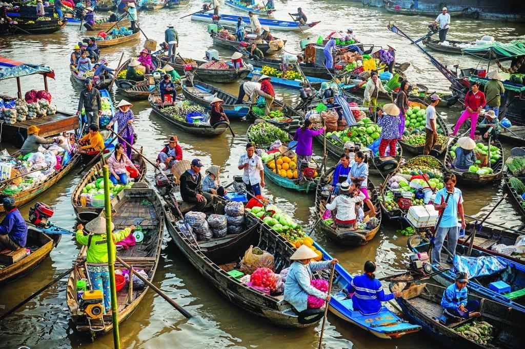 Chợ nổi Miền Tây – trải nghiệm ẩm thực sông nước
