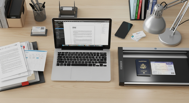 Lưu trữ hồ sơ xin visa du lịch trực tuyến và bản giấy